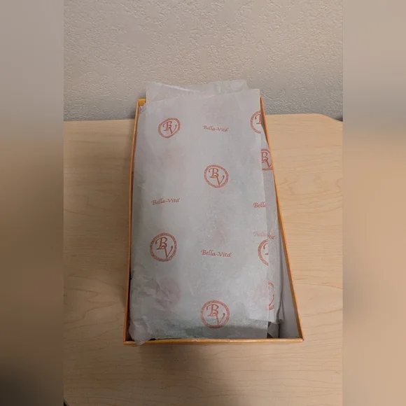 Bella Vita Navy Blue Espadrilles with Slingback and Open Toe - Picture 9 of 11